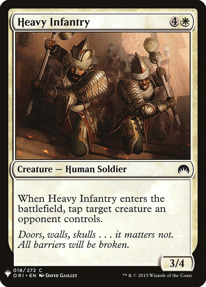 Heavy Infantry [Mystery Booster] | Total Play