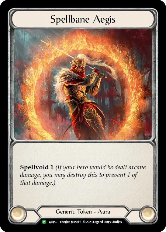 Spellbane Aegis [FAB155] (Promo)  Cold Foil | Total Play