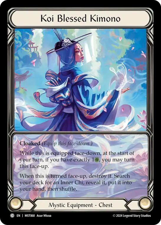 Koi Blessed Kimono (Extended Art) [MST068] (Part the Mistveil)  Cold Foil | Total Play