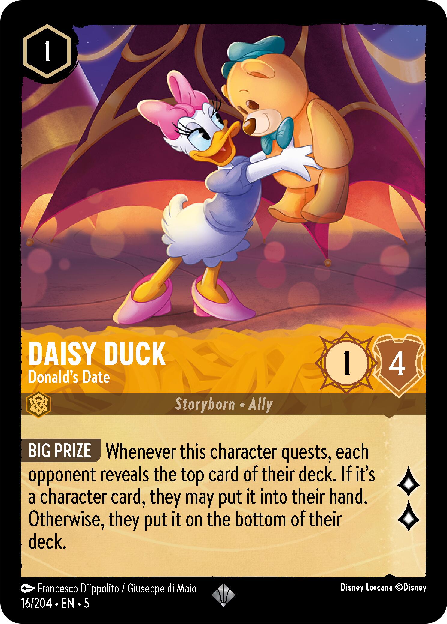 Daisy Duck - Donald's Date (16/204) [Shimmering Skies] | Total Play