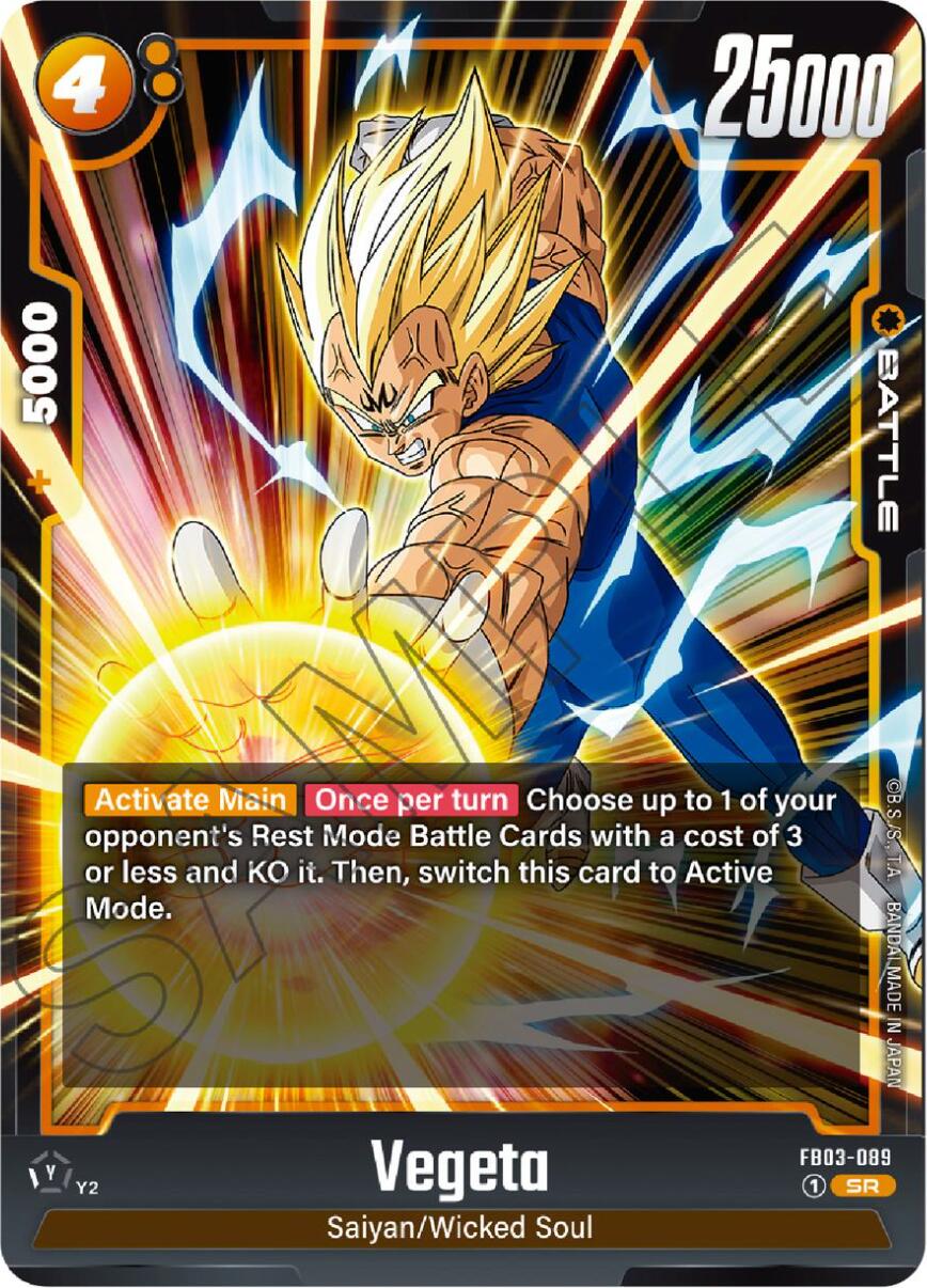 Vegeta (FB03-089) [Raging Roar] | Total Play