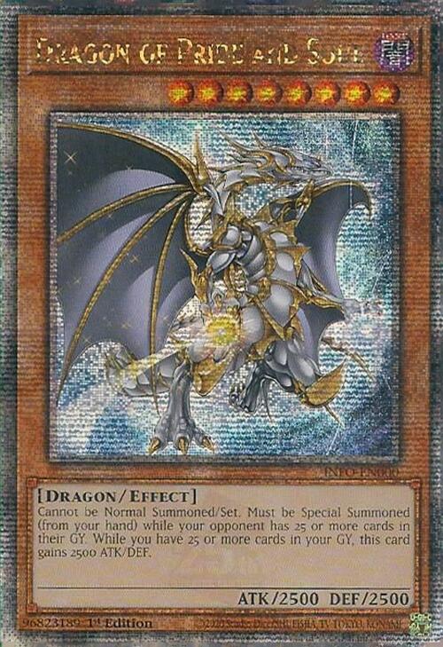 Dragon of Pride and Soul (Quarter Century Secret Rare) [INFO-EN000] Quarter Century Secret Rare | Total Play