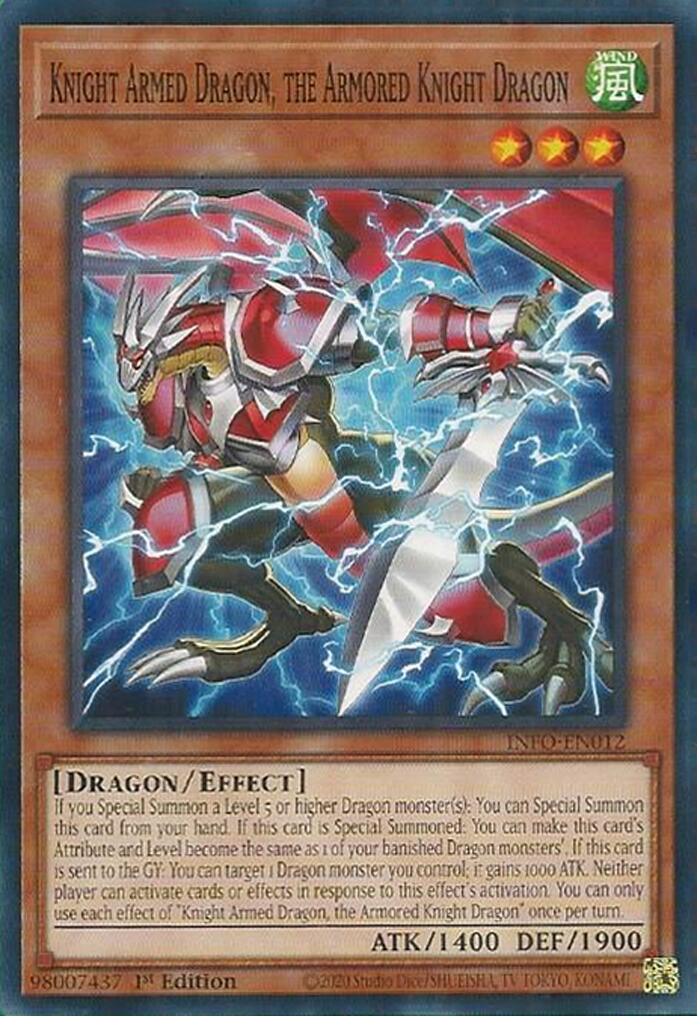 Knight Armed Dragon, the Armored Knight Dragon [INFO-EN012] Common | Total Play