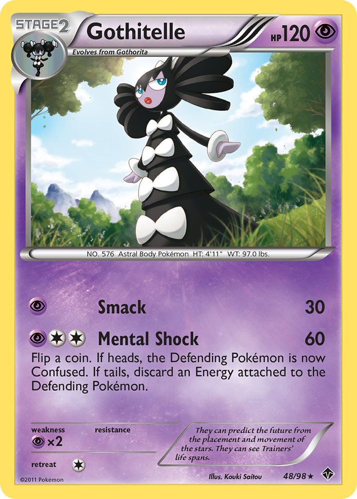 Gothitelle (48/98) [Black & White: Emerging Powers] | Total Play