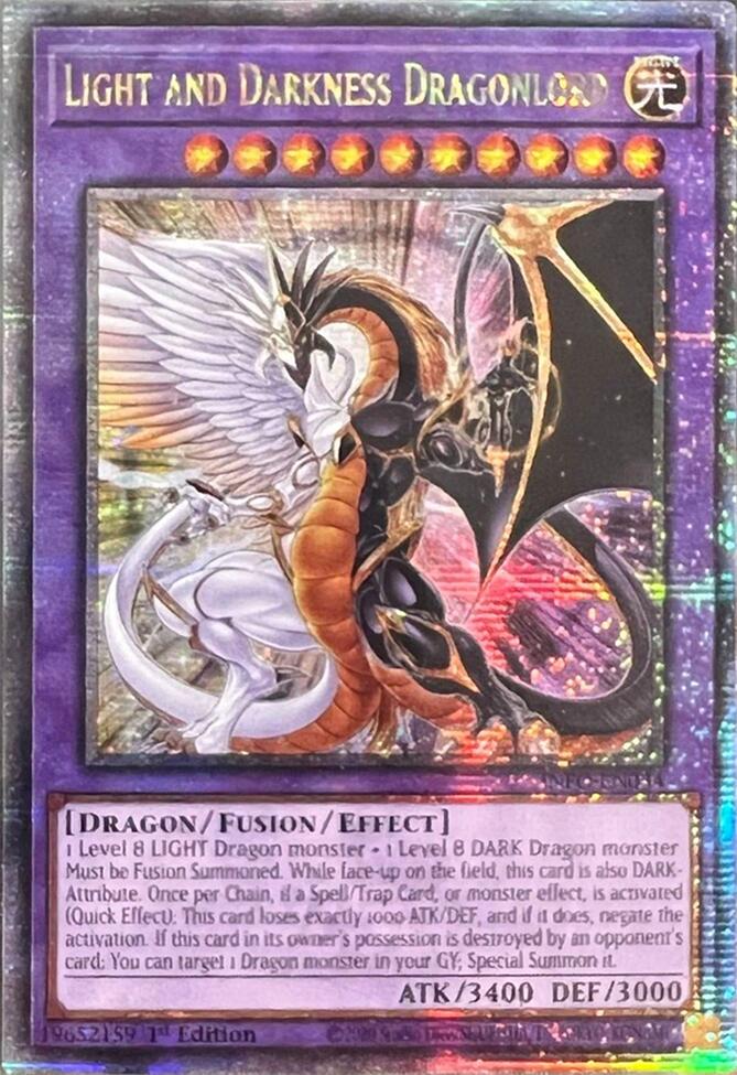 Light and Darkness Dragonlord [INFO-EN034] Ultra Rare | Total Play