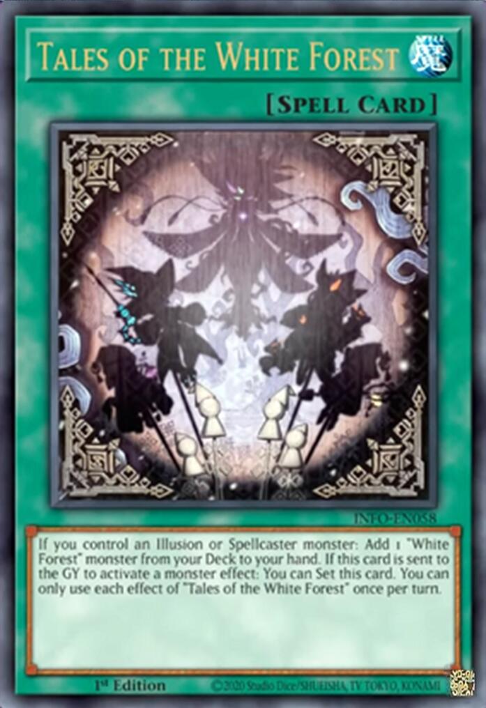 Tales of the White Forest (Quarter Century Secret Rare) [INFO-EN058] Quarter Century Secret Rare | Total Play