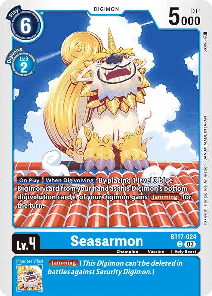 Seasarmon [BT17-024] [Secret Crisis] | Total Play