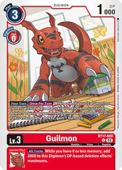 Guilmon [BT17-008] [Secret Crisis] | Total Play