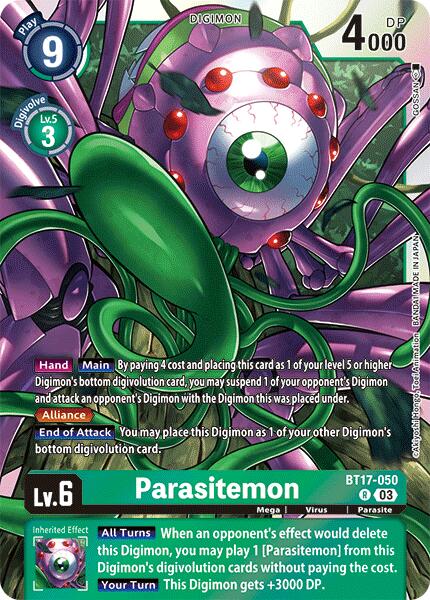 Parasitemon [BT17-050] [Secret Crisis] | Total Play