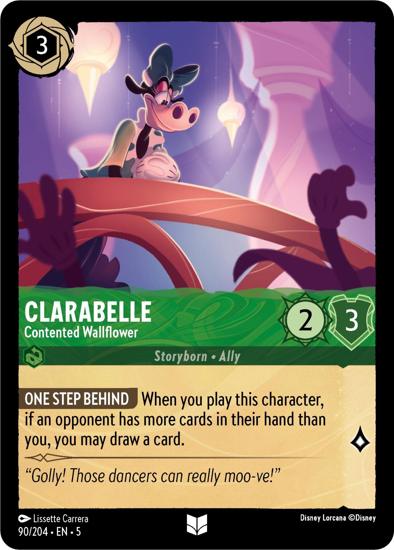 Clarabelle - Contented Wallflower (90/204) [Shimmering Skies] | Total Play