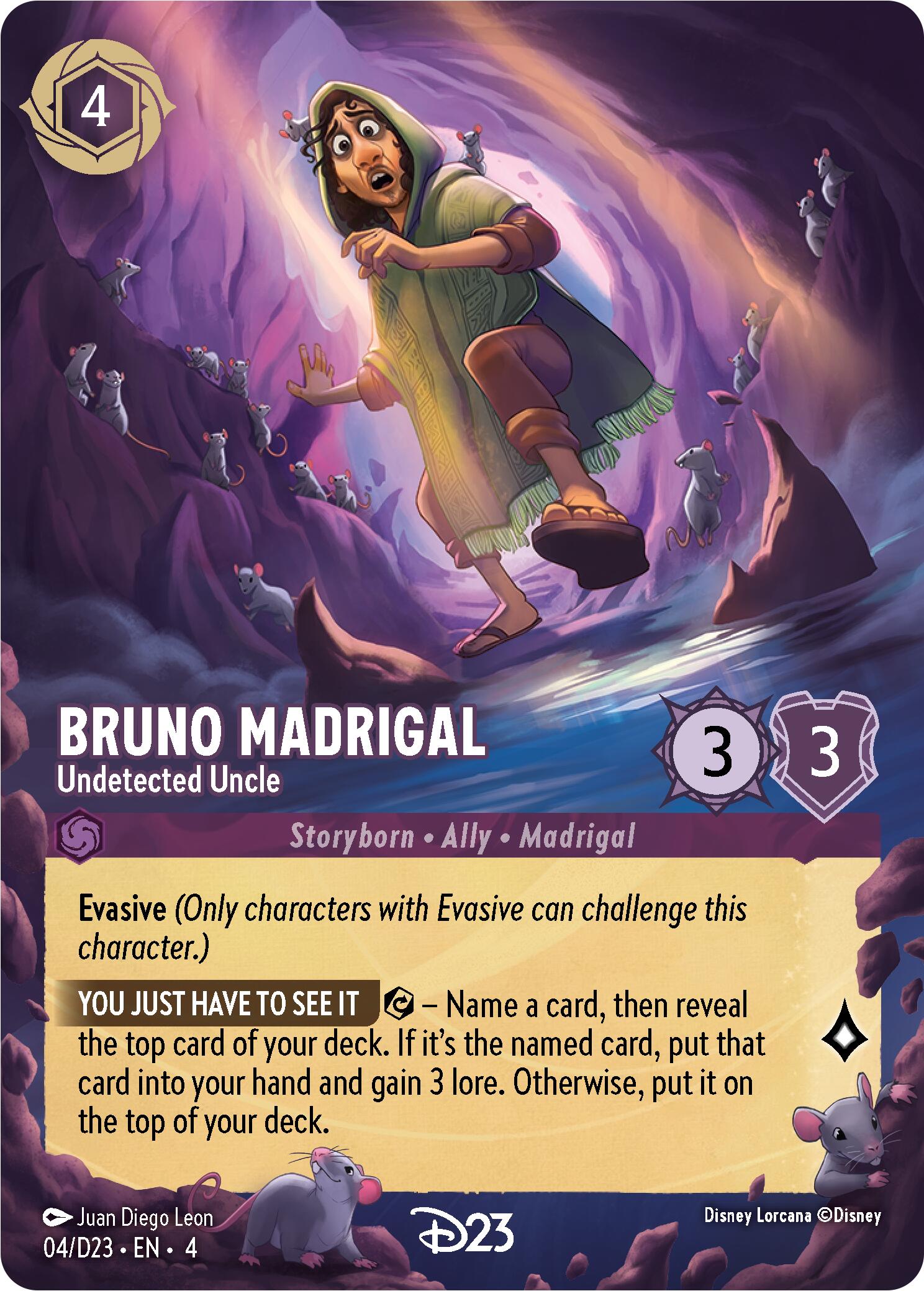 Bruno Madrigal - Undetected Uncle (4) [D23 Promos] | Total Play