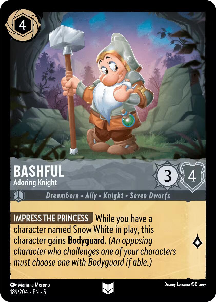 Bashful - Adoring Knight (189/204) [Shimmering Skies] | Total Play