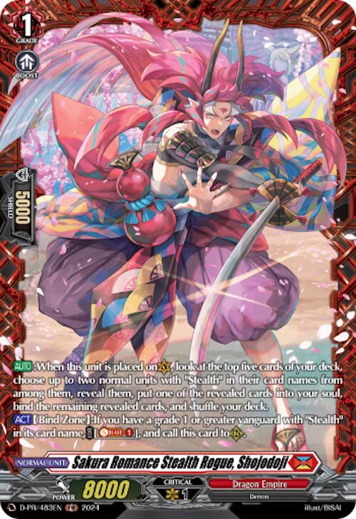 Sakura Romance Stealth Rogue, Shojodoji (D-PR/483EN) [D Promo Cards] | Total Play