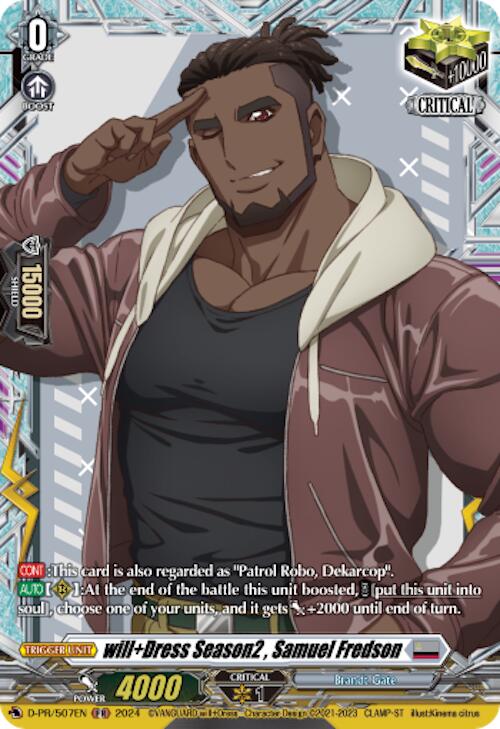 will+Dress Season2 , Samuel Fredson (D-PR/507EN) [D Promo Cards] | Total Play