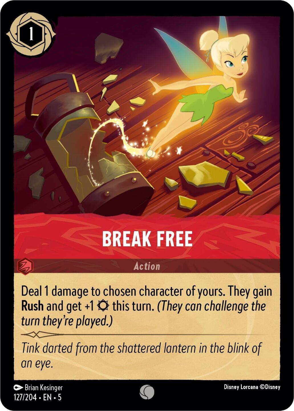 Break Free (127/204) [Shimmering Skies] | Total Play