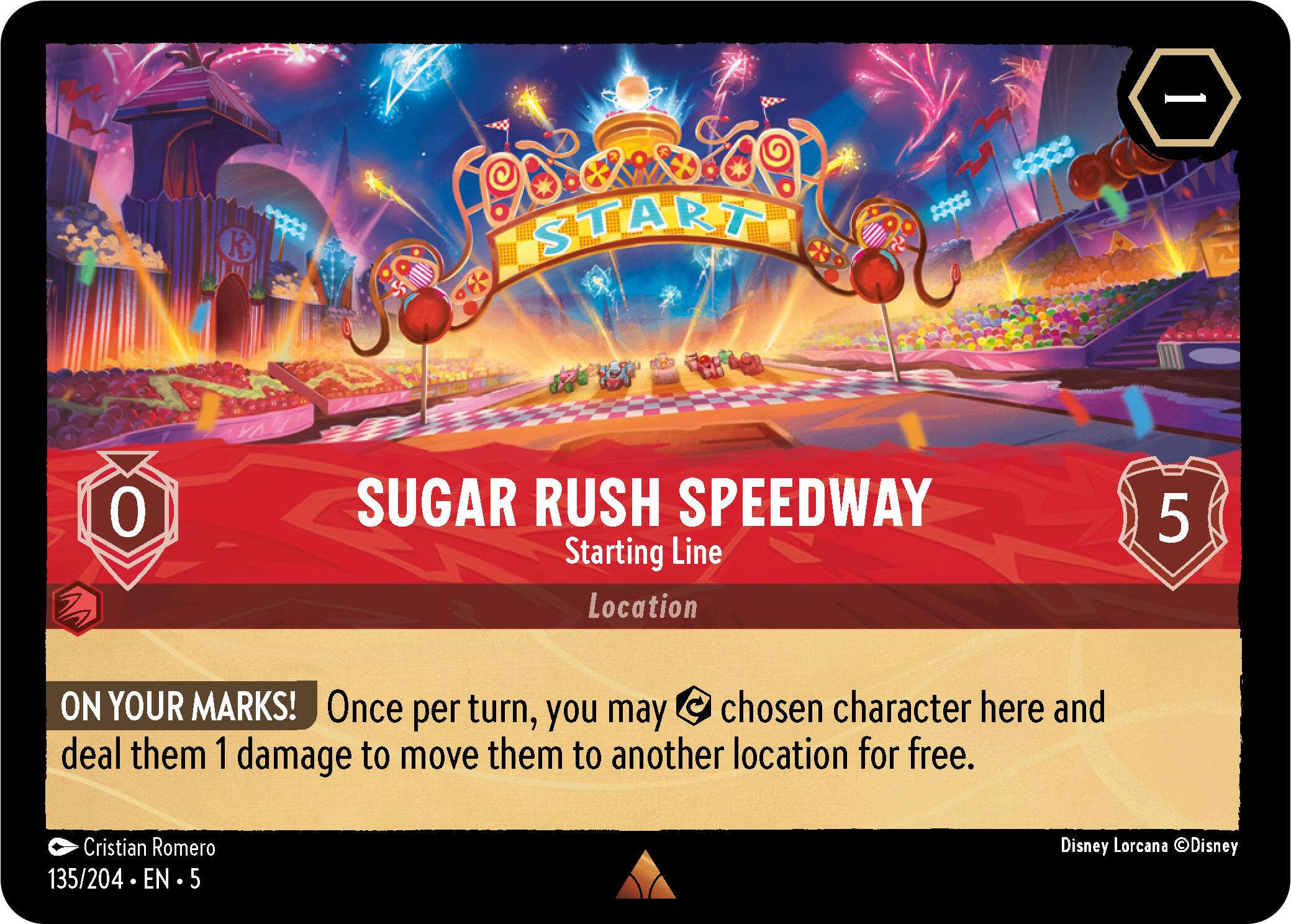 Sugar Rush Speedway - Starting Line (135/204) [Shimmering Skies] | Total Play