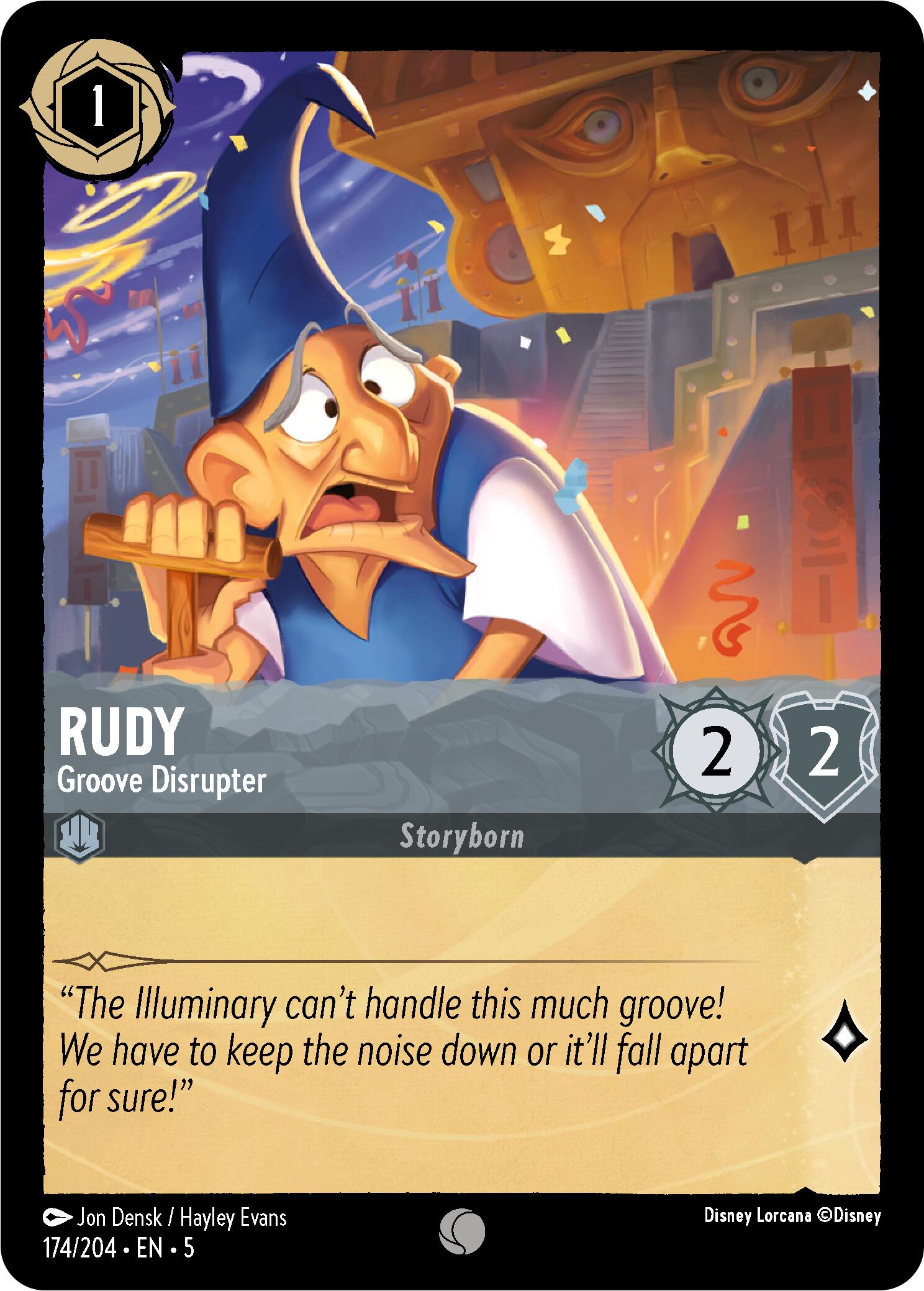 Rudy - Groove Disrupter (174/204) [Shimmering Skies] | Total Play