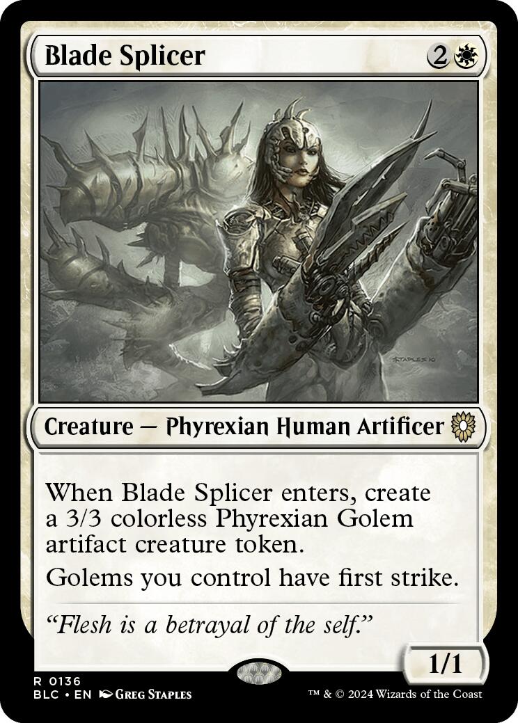 Blade Splicer [Bloomburrow Commander] | Total Play