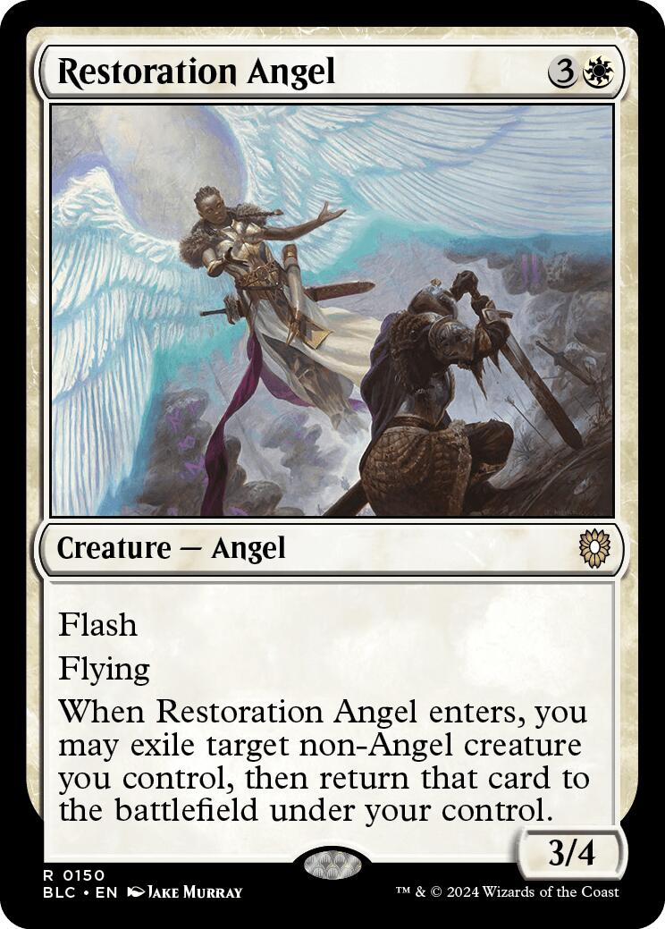 Restoration Angel [Bloomburrow Commander] | Total Play