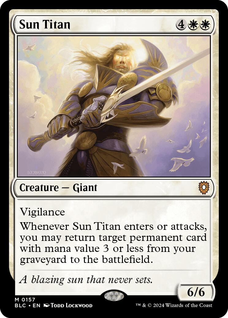 Sun Titan [Bloomburrow Commander] | Total Play