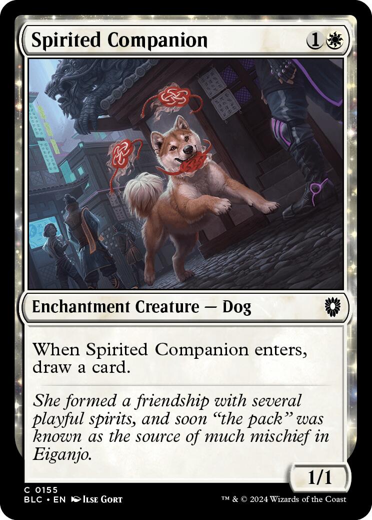 Spirited Companion [Bloomburrow Commander] | Total Play