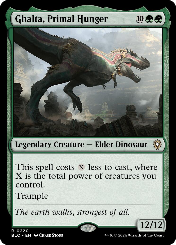 Ghalta, Primal Hunger [Bloomburrow Commander] | Total Play