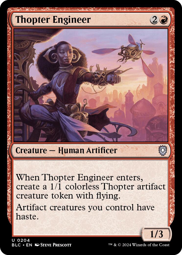 Thopter Engineer [Bloomburrow Commander] | Total Play