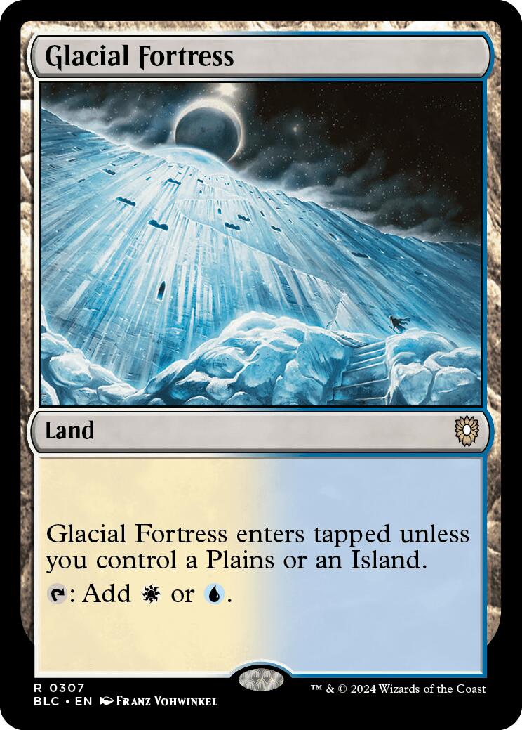 Glacial Fortress [Bloomburrow Commander] | Total Play