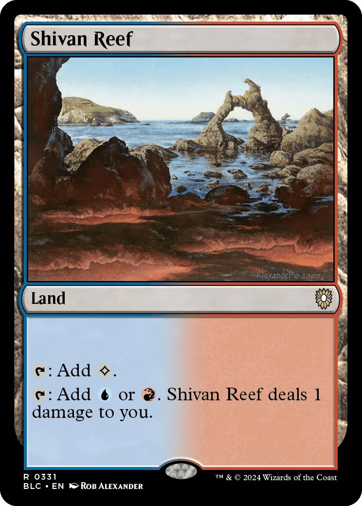 Shivan Reef [Bloomburrow Commander] | Total Play