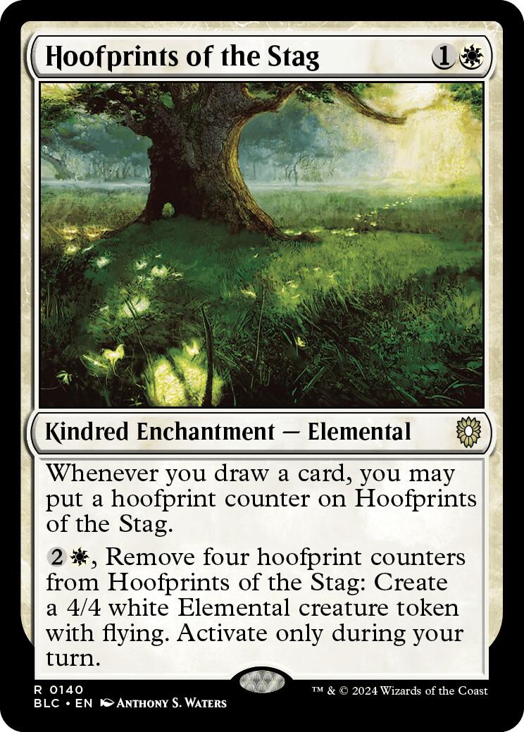 Hoofprints of the Stag [Bloomburrow Commander] | Total Play