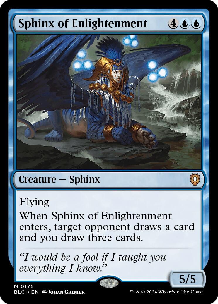 Sphinx of Enlightenment [Bloomburrow Commander] | Total Play