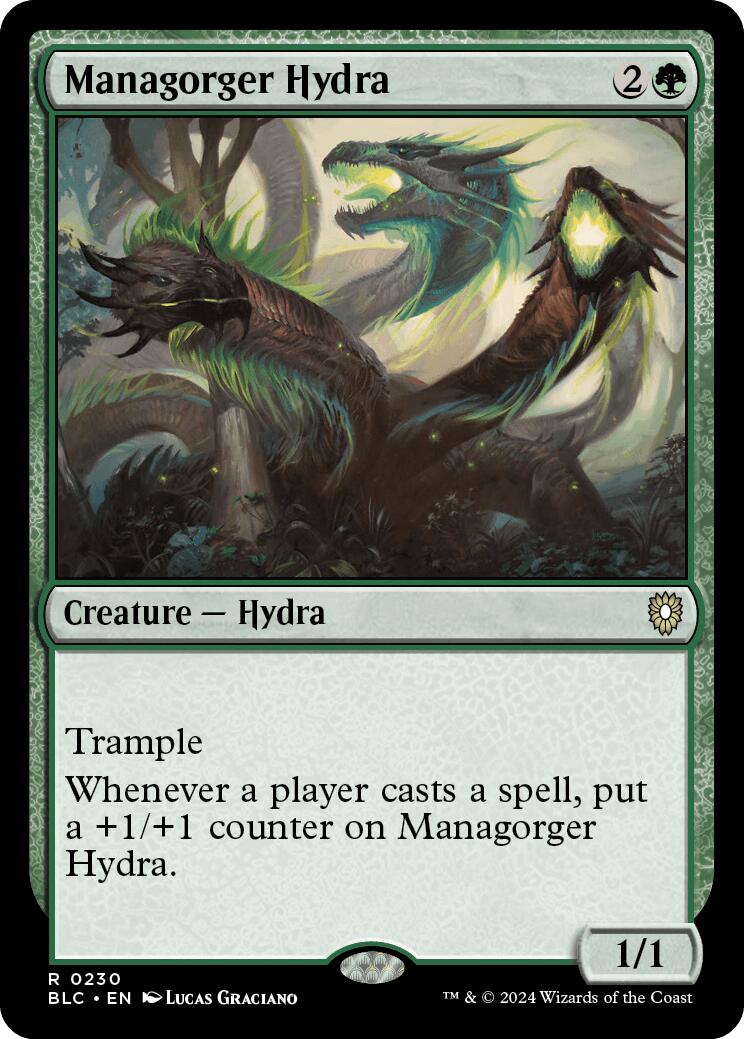 Managorger Hydra [Bloomburrow Commander] | Total Play