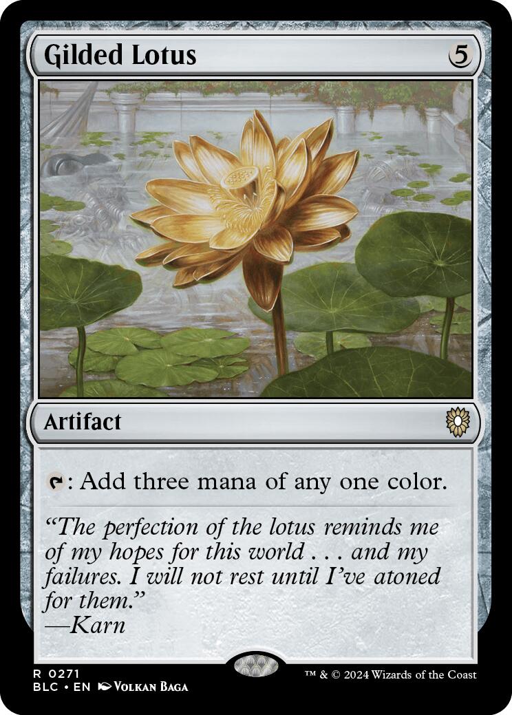 Gilded Lotus [Bloomburrow Commander] | Total Play