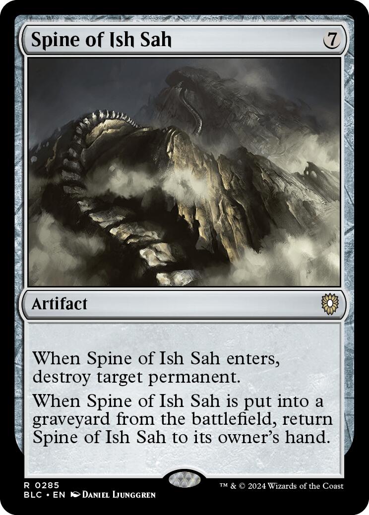 Spine of Ish Sah [Bloomburrow Commander] | Total Play