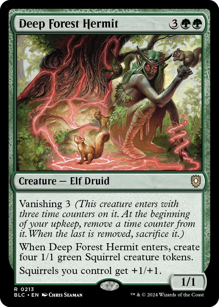 Deep Forest Hermit [Bloomburrow Commander] | Total Play