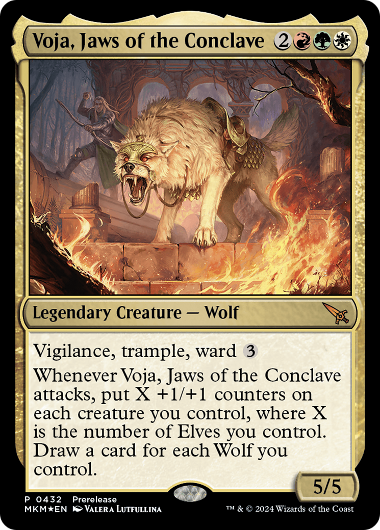 Voja, Jaws of the Conclave [Murders at Karlov Manor Prerelease Promos] | Total Play