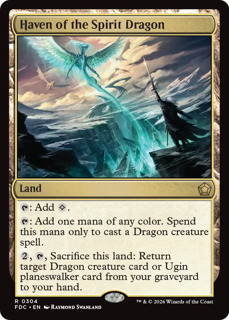 Haven of the Spirit Dragon [Foundations Commander] | Total Play