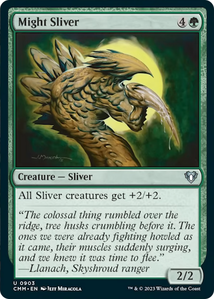 Might Sliver [Commander Masters] | Total Play