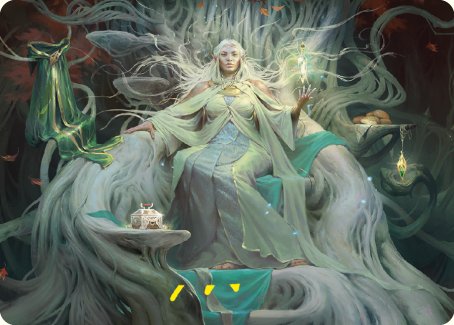 Galadriel, Gift-Giver Art Card [The Lord of the Rings: Tales of Middle-earth Art Series] | Total Play