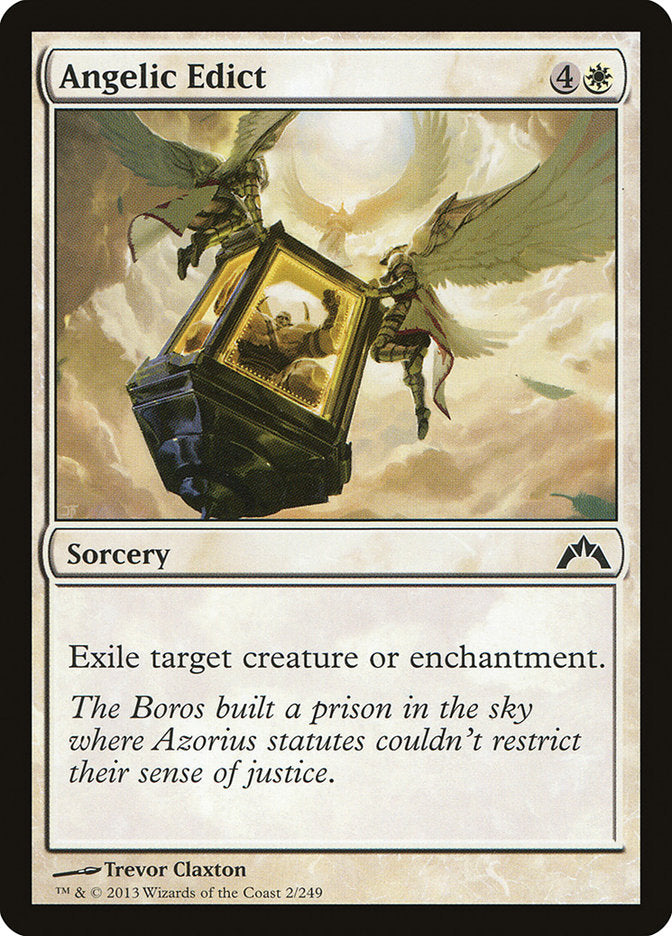Angelic Edict [Gatecrash] | Total Play