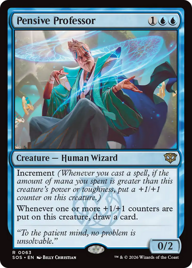 Pensive Professor [Secrets of Strixhaven] | Total Play