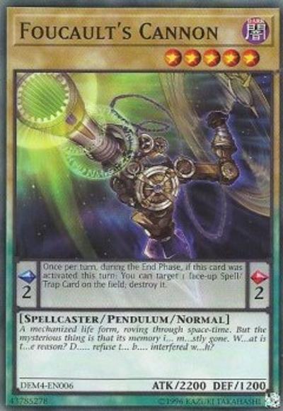 Foucault's Cannon [DEM4-EN006] Common | Total Play