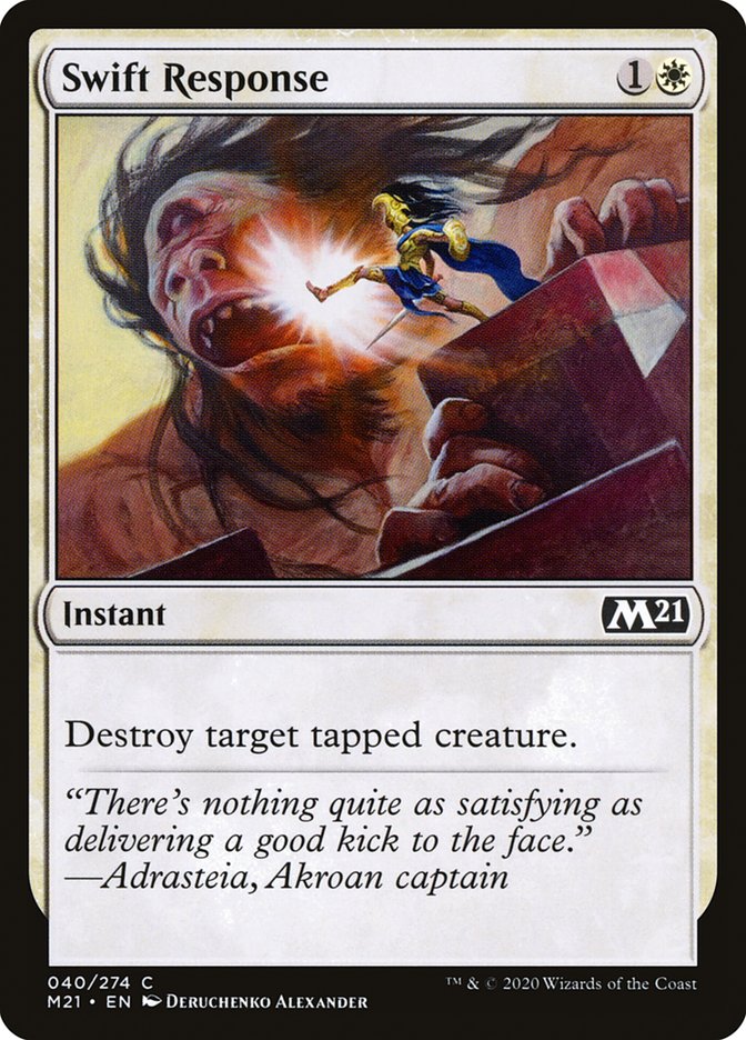 Swift Response [Core Set 2021] | Total Play