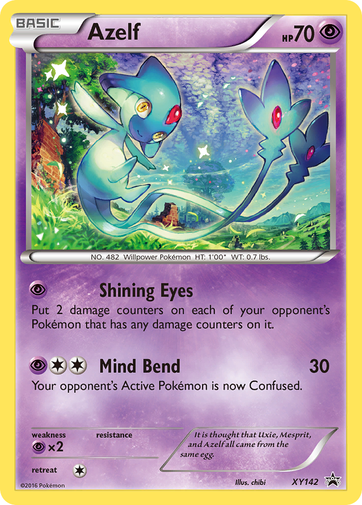 Azelf (XY142) [XY: Black Star Promos] | Total Play