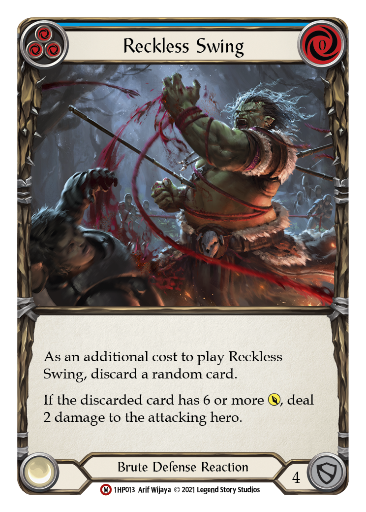 Reckless Swing [1HP013] (History Pack 1) | Total Play