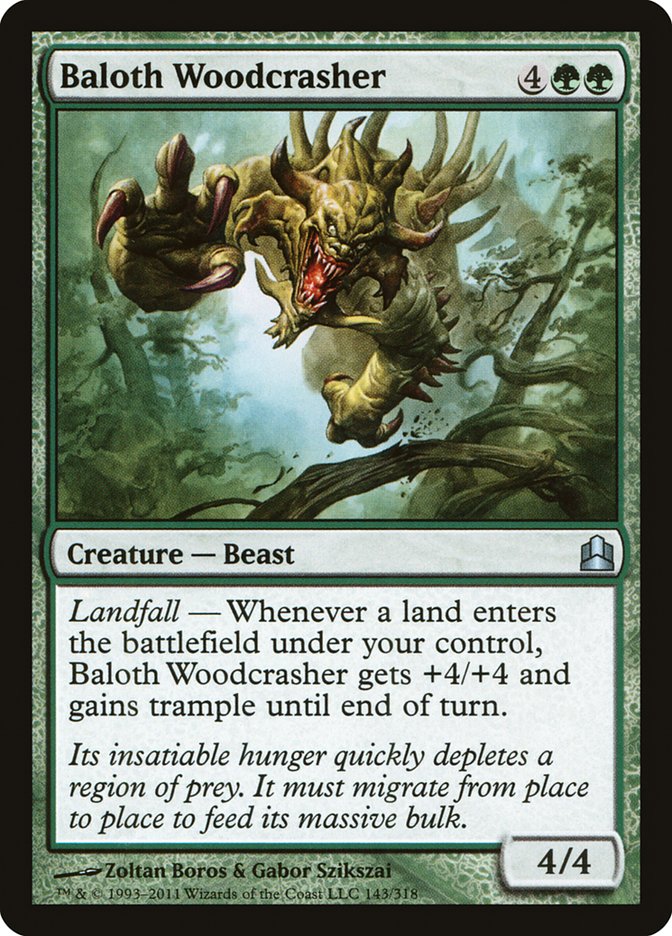 Baloth Woodcrasher [Commander 2011] | Total Play