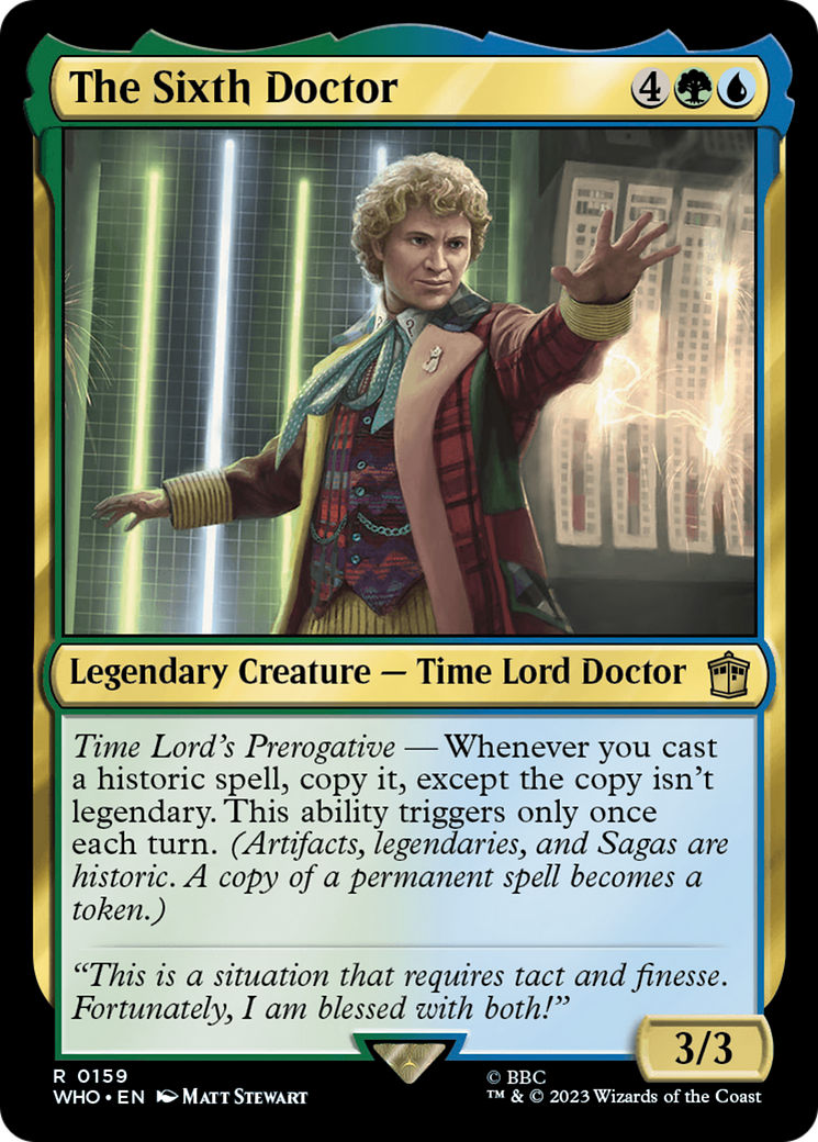 The Sixth Doctor [Doctor Who] | Total Play