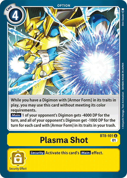 Plasma Shot [BT8-101] [New Awakening] | Total Play