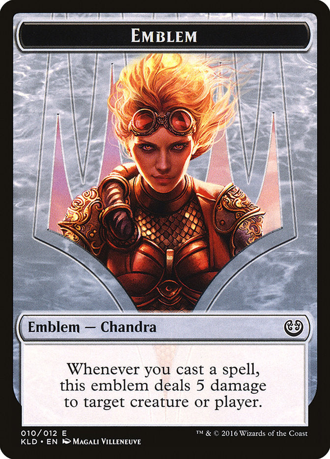 Chandra, Torch of Defiance Emblem [Kaladesh Tokens] | Total Play