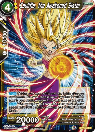 Caulifla, the Awakened Sister (BT7-083) [Tournament Promotion Cards] | Total Play